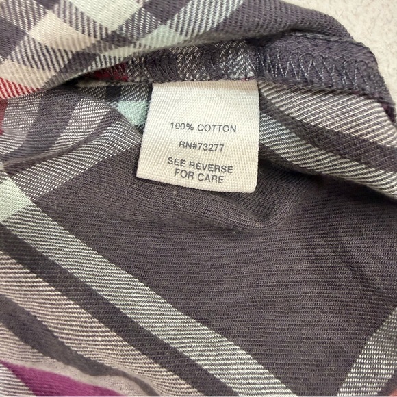 Mudd Multicolor Plaid Button Down Shirt - Picture 4 of 9